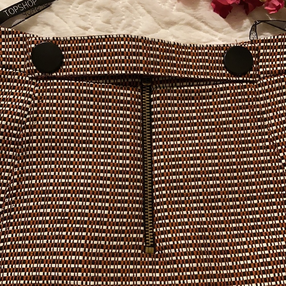 TOP SHOP MINI SKIRT SIZE 4 - Picture 3 of 5